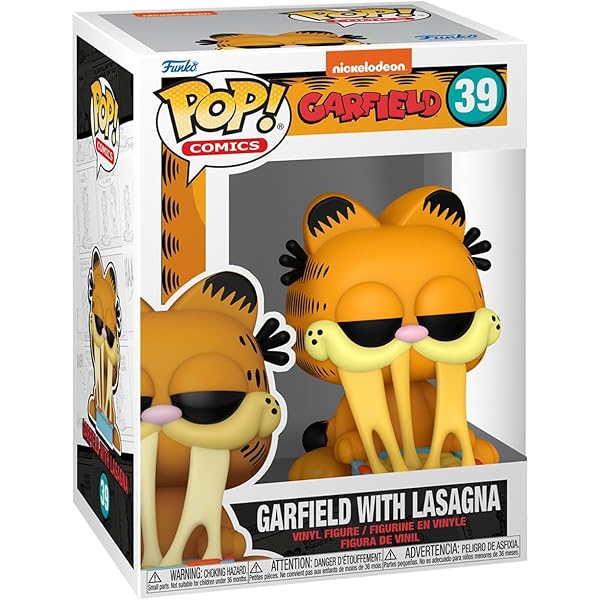 Amazon.co.jp: Funko 40172 Garfield Pop Vinyl Figure, Standard