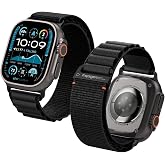 Apple Watch 49/46/45/44mm バンド ナイロン ファブリック 通気性 WBF1 (ブラック) | Apple Watch Ultra3/Ultra2/Ultra/11/10/9/8/7/6/5/4/SE3/SE2/SE, 簡単に