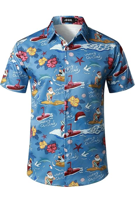 Hawaiian Christmas Shirt 