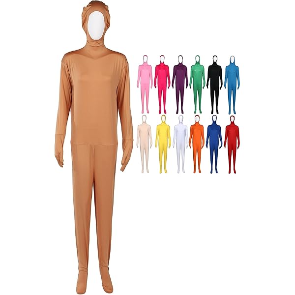 Amazon.co.jp: 。Lサイズハイグレード新縫製着ぐるみ面下一体肌タイツ