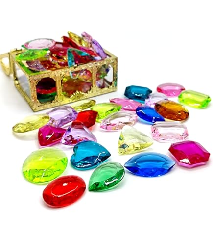 Amazon.co.jp: 宝石おもちゃ ビッグサイズ 子どもの宝石・ダイヤモンド