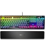 Amazon.co.jp: SteelSeries ゲーミングキーボード 赤軸 有線 英語配列