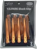 Y.S.PARK シャーククリップ 8本入 オレンジメタル