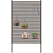 Caroeas 目隠しフェンス ボーダーフェンス 屋外 フラワートレリス Amazon | Caroeas 目隠しフェンス ボーダーフェンス 屋外