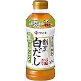 ヤマキ 割烹白だしお塩ひかえめ500ml×6個