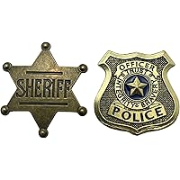 Amazon.co.jp: EDEN（エデン） 警察官 警官 ポリス レプリカ バッジ
