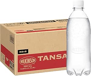 Ms B ウィルキンソン タンサン 炭酸水 ラベルレスボトル 500ml 24本 Amazon限定ブランド Ms B エムエスプラスビー 炭酸水 通販 Amazon