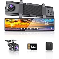 Amazon.co.jp: ドライブレコーダー ミラー型 4K【業界唯一の4K+日本語 