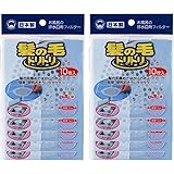 ボンスター お風呂の排水口用フィルター 髪の毛トリトリ 10枚入り×10個セット 髪の毛集めてはがしてポイ シールタイプで簡単・便利・おそうじラクラク 丸型 直径10cm