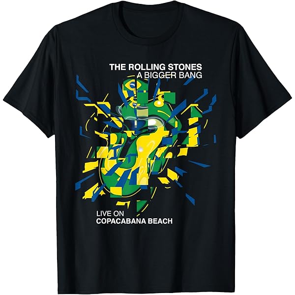 Amazon | 公式Rolling Stones A Bigger Bang Copacabana Tour Tシャツ