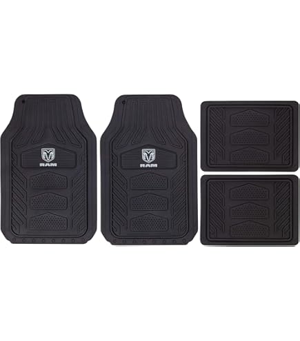 Plasticolor 001599R25 Dodge Ram Elite - Alfombrillas de Piso - Logotipo Plasticolor 001599R25 Dodge Ram Elite - Alfombrillas de Piso - Logotipo