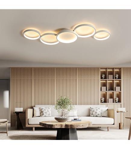 Amazon.co.jp : KOVOL LED シーリングライト 6畳 8畳 10畳 木調目 天然