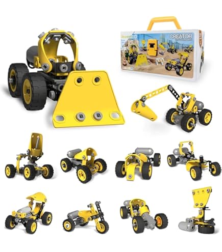 Amazon.co.jp: 知育玩具 STEM学習キット 10イン1 組み立てブロック