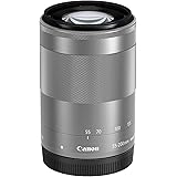 Canon 望遠ズームレンズ EF-M55-200mm F4.5-6.3 IS STM(シルバー) ミラーレス専用 EF-M55-200ISSTMSL