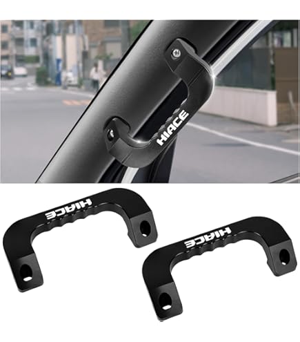 Amazon | CRS ESSEX ビレット アシストグリップ 2個 ハイエース 1型～7