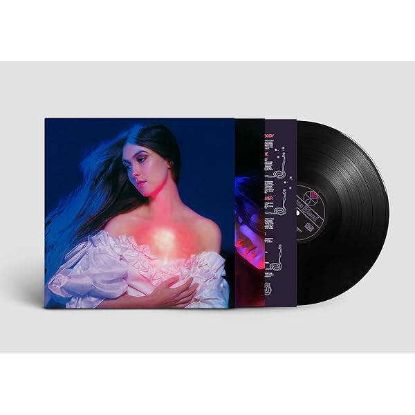 Weyes Blood　ジャケット直筆サイン入りカラーレコード Weyes Blood - Titanic Rising Rainbow Swirl Vertigo Vinyl LP /1000