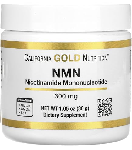 Amazon | California Gold Nutrition, NMN（ニコチンアミドモノ
