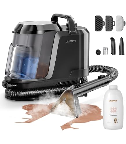 Amazon | 【100℃蒸気噴射×18000Pa超強吸引力×60℃加熱お湯】 uwant