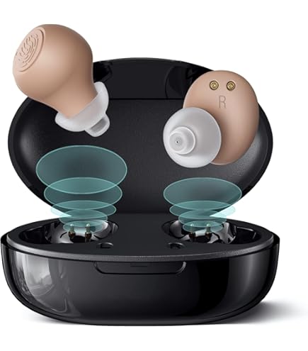 Amazon.co.jp: Auyeetek イヤホン型集音器高齢者充電式 耳穴式USB 充電