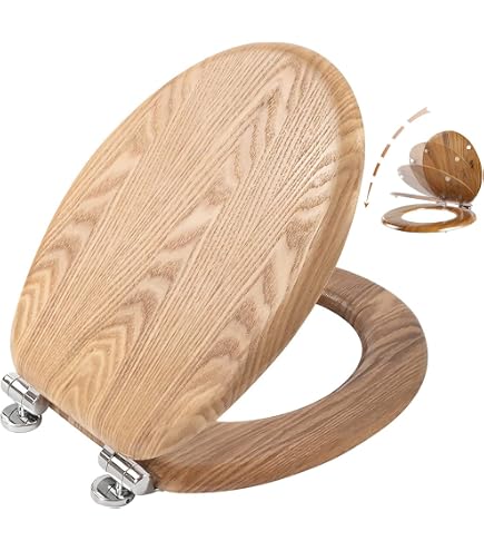 Asiento Elongado Para Inodoro Blanco Hueso