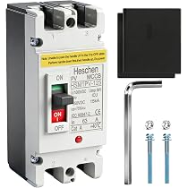 Amazon | Heschen DC成形ケースサーキットブレーカー MCCB、HSM1PV-125