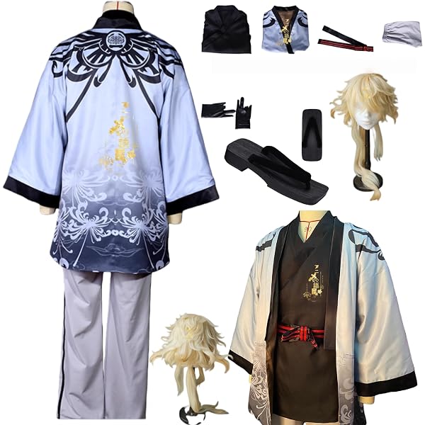 刀剣乱舞 一文字則宗 コスプレ衣装 フルセット Amazon.co.jp: アニメ物語屋 実物撮影！刀剣乱舞 一文字則宗コスプレ