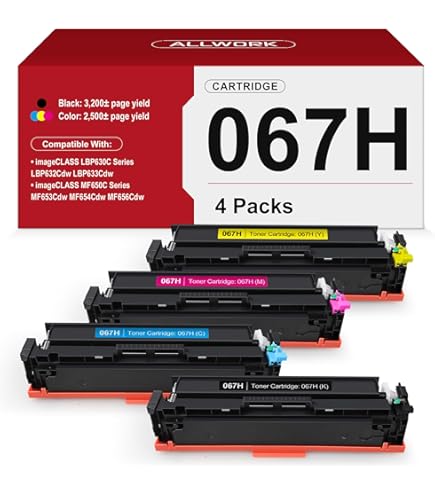 Amazon.co.jp: 067H 067 ブラックトナーカートリッジ Canon 067H