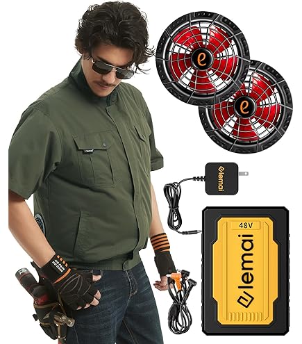 Amazon.co.jp: 【妥協なき暴風 48V最強進化】2025新型ファンバッテリー