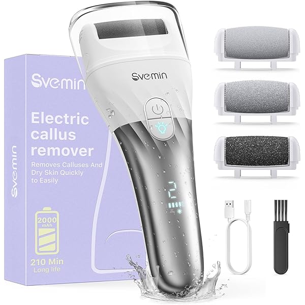 Amazon.co.jp: Electric Foot Callus Remover, Rechargeable Pedicure