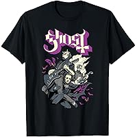 Amazon | Ghost – Skeleta Cover Tシャツ | Tシャツ・カットソー 通販