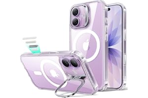 【Design Award Series!】ESR iPhone 17 Case, MagSafe Compatible, 3x US Military MIL Standard, Camera Button, Hidden Stand, Adjustable, Wireless Charging, Air Guard Corners, Shockproof, Scratch Resistant