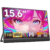 モバイルモニター15.6インチ 1920*1080 IPS液晶 非光沢 薄型軽量 楽天市場】KEEPTIME モバイルモニター 15.6インチ 1920*1080 モバイル