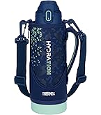 Amazon｜サーモス 水筒 真空断熱スポーツボトル 1L ブラックバレンシア