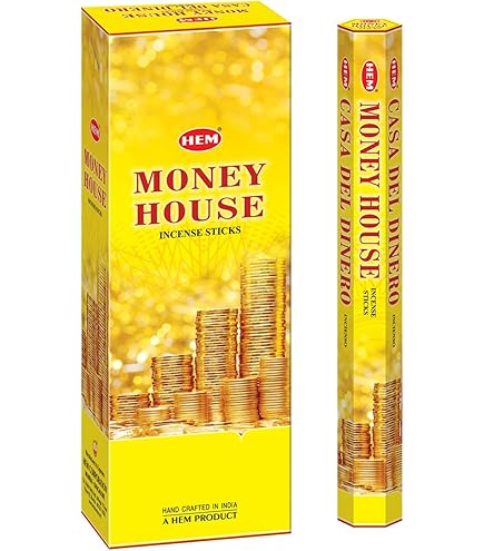 Amazon.co.jp: お香 マネードローイング香 スティック HEM MONEY