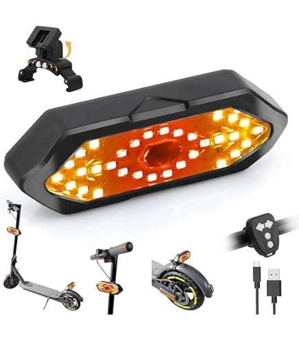 Amazon.co.jp: YHGSEE 電動スクーター LED ストリップライト、ナイト