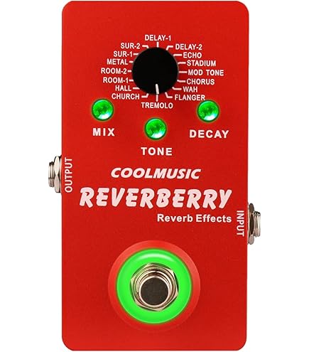 Amazon | Coolmusic A-MT6 デジタルディストーション ギターエフェクト