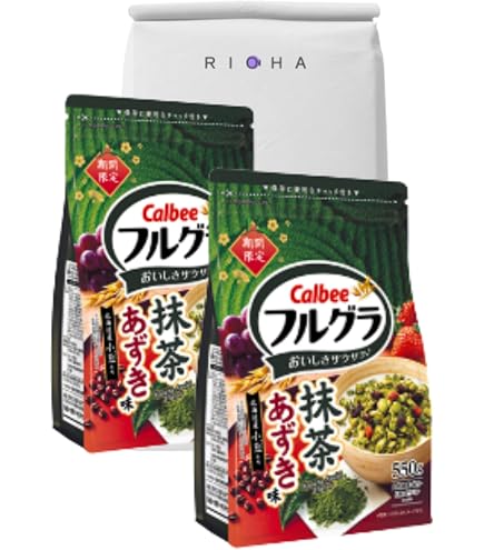 Amazon.co.jp: [フルグラ] カルビー フルグラ抹茶あずき味 550g×6袋