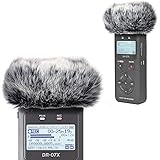 YOUSHARES DR07X ウインドスクリーンマフ Tascam DR-07X DR-07MKII ポータブルデジタルレコーダー用 DR07X マイク風防 人工毛皮 ウィンドマフ