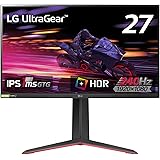 LG ゲーミングモニター UltraGear 27GP750-B 27インチ/フルHD/IPS/240Hz/1ms(GtoG)/HDR/FreeSynnc Premium, G-SYNC Compatible/HDMI×2,DP/ピボット,高さ調節 