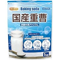 NICHIGA(ニチガ) 国産重曹 1ｋｇ 食品添加物 重炭酸ナトリウム/炭酸水素ナトリウム 東ソー製 [01]