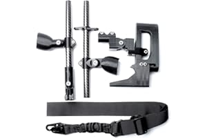 HUAYUWA VR Bracket Professional Game Stable Shooting Controller Holder Fits for Oculus Rift S/Quest 1/Quest 2