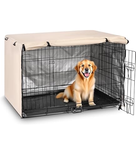 BALAPET Large Thickened Insulated Dog Kennel Cover For Cold Winter