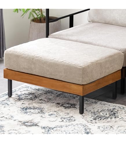 Amazon｜IKEA イケア オットマン クニーサ ダークグレー m10595934