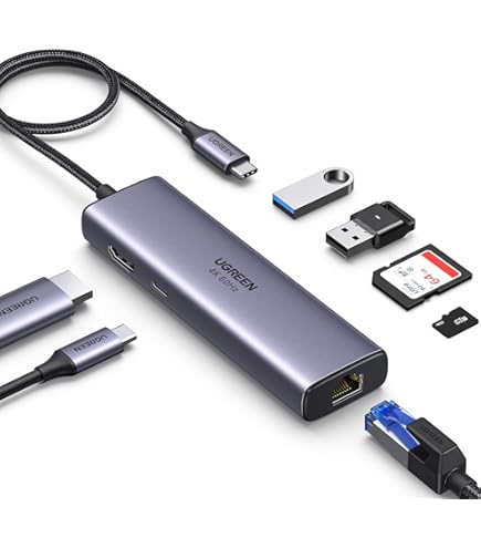Anker 364 USB C Hub (10-in-1, Dual 4K HDMI, Black) : Amazon.com.au