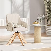 回転椅子　キャスターチェア　モダン　ミッドセンチュリー　ブラウン MELLOWミッドセンチュリーモダン 回転チェア 4color