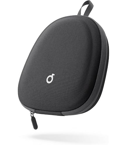 ダークグレー ワイヤレスヘッドホン 収納ケース付き Amazon | 【超薄型ハードケース】ヘッドホンケース マルチ対応