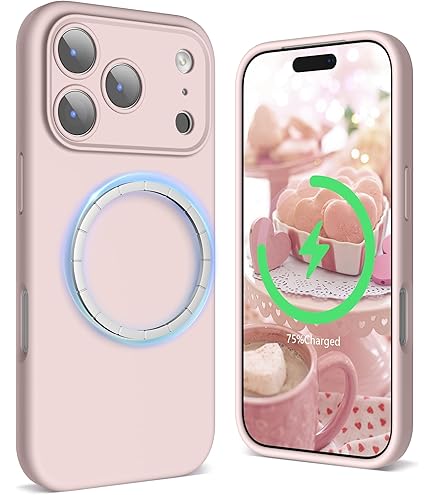 Amazon.co.jp: SURPHY iPhone 17 Pro 用ケース シリコン MagSafe対応