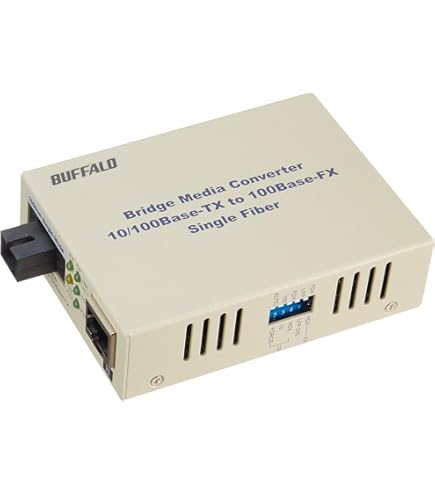 ことね　BUFFALO 光メディアコンバーター二点 Amazon | BUFFALO 光メディアコンバータWDM20kmタイプA LTR2-TX