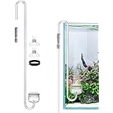 Amazon Clscea 水槽 用 Co2ディフューザー ステンレス製 U字水草水族館 Co2拡散器 逆流逆止弁付き セラミックプレート交換可 全長30cm 大径 Clscea 水質テスト 管理用品 通販