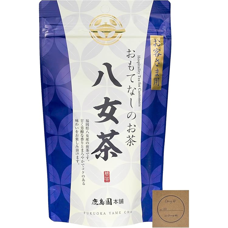 Amazon.co.jp: 八女茶 緑茶 茶葉 高級 特選特上煎茶 100g 袋詰 お茶